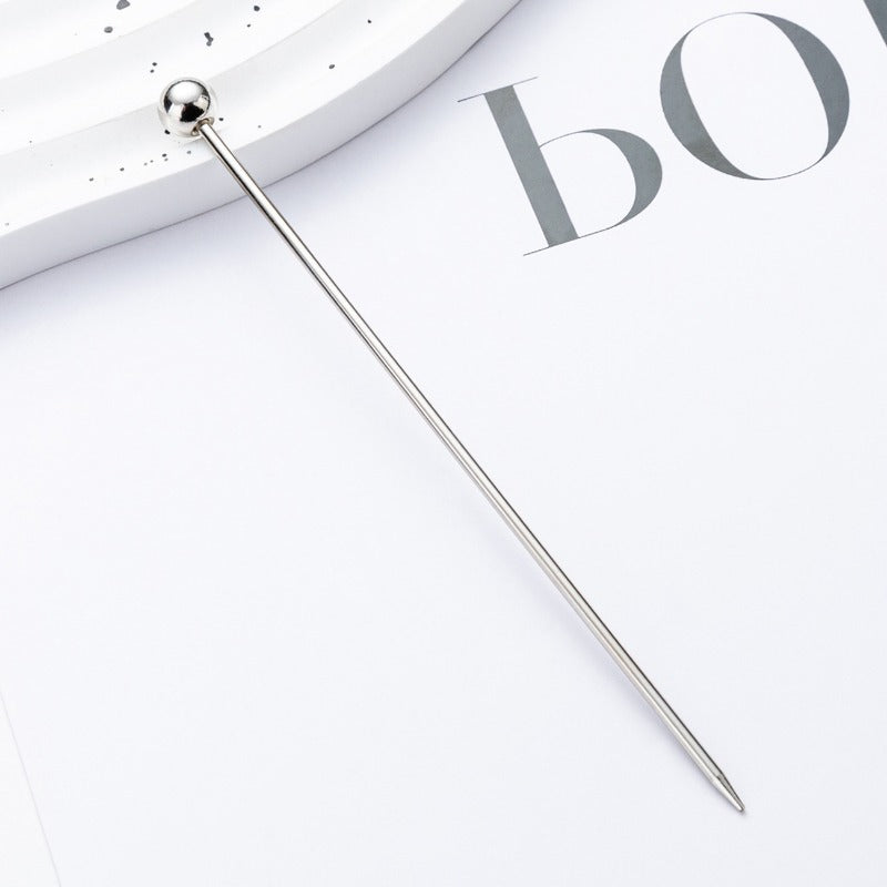 Wholesale Stainless Steel Cake Test Kitchen Thermometer Cake Biscuit Baked Test Needle Diy Baking Tools 4.5 Inch